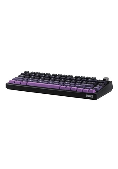 Epomaker He75 Mag Black Purple Hall Effect Gateron Magnetic White
