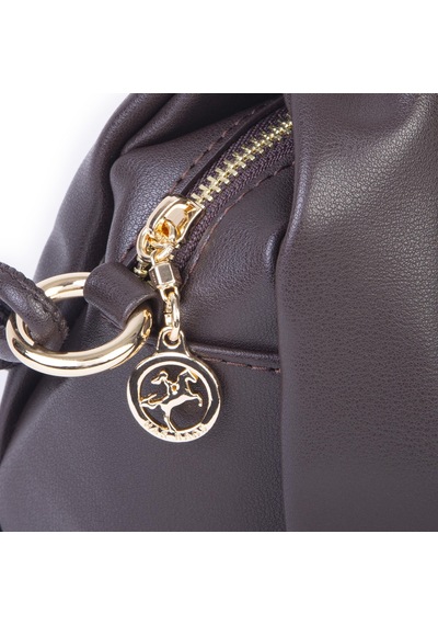 Nas Bag Mini Shopper Kadın Çapraz Çanta Kahverengi Kahverengı