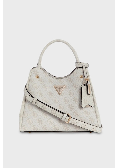 Guess Meridian Logolu Çıkarılabilir Askılı Çanta Hwsg6974050 Bayan Çanta Hwsg69 74050 Bnn Krem