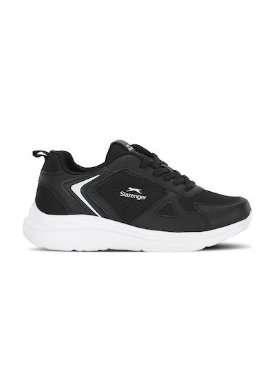 Slazenger Fınesse I Erkek Siyah / Beyaz Koşu & Yürüyüş Spor Ayakkabısı Siyah - Beyaz