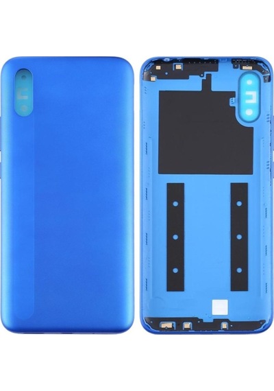 Xiaomi Redmi 9A Arka Pil Batarya Kapak M2006C3LG Uyumlu M2006C3LI Mavi