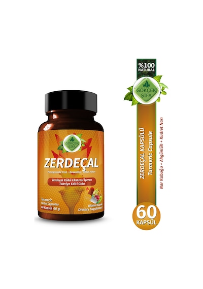 Gökçek Şifa Zerdeçal (Turmeric Capsule) 60 Kapsül