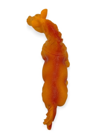 Çiftlik Hayvanları Serisi - Yarış Atı 12 Cm - Turuncu Hayvan Figürü