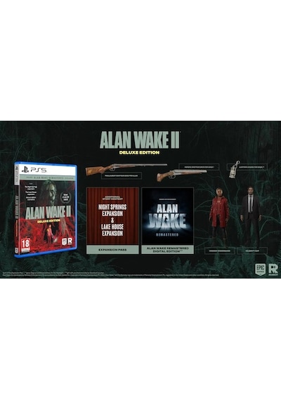 Ps5 Alan Wake 2 Deluxe Edition Oyun