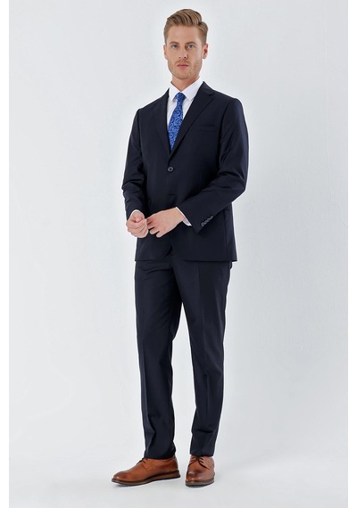 İmza Lacivert Gabardin Mono Yaka 6 Drop Comfort Fit Rahat Kesim Basic Takım Elbise 1001240010-lacivert Lacivert İmza Lacivert Gabardin Mono Yaka 6 Drop Comfort Fit Rahat Kesim Basic Takım Elbise 1001240010-lacivert Lacivert