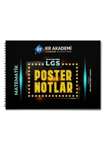 Lgs Matematik Poster Notları Kr Akademi Yayınları