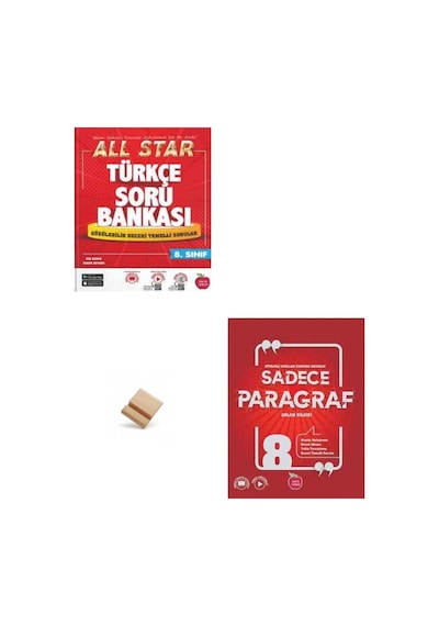 Newton Lgs 2027 8. Sınıf All Star Türkçe Ve Sadece Paragraf Soru Bankası + Telefon Standı