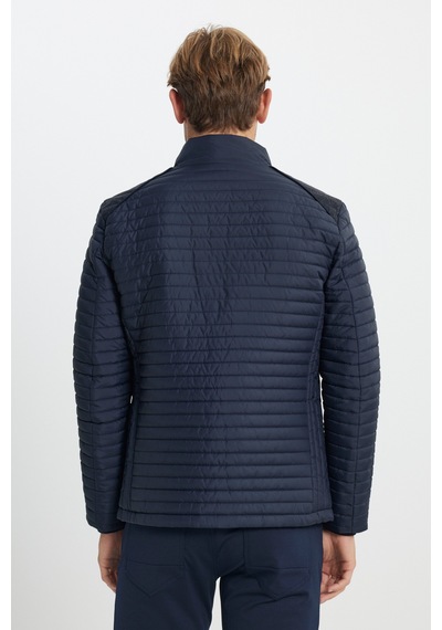 Ac&co Erkek Lacı Standart Fit Normal Kesim Kapitone Desenli Dik Yaka Fermuarlı Yan Cep Şişme Mont Laci Ac&co Erkek Lacı Standart Fit Normal Kesim Kapitone Desenli Dik Yaka Fermuarlı Yan Cep Şişme Mont Laci