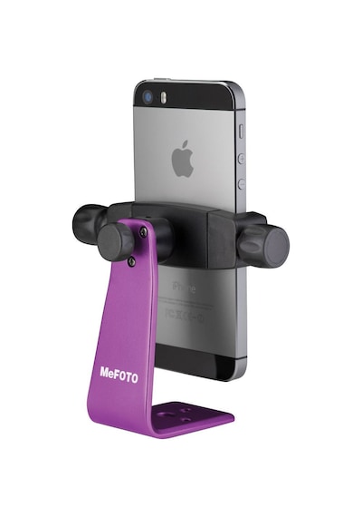 Benro Mefoto Aluminum Phone Holder Purple