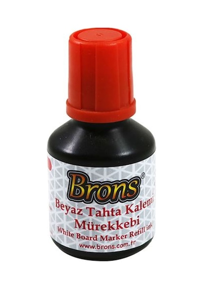Brons Kırmızı Tahta Kalemi Mürekkebi 30 Cc Br-352