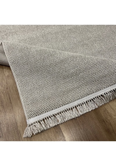 Hoom Rugs Vega S5486a Krem Hav Toz Vermez Hasır Dokuma Modern Makina Halısı Krem