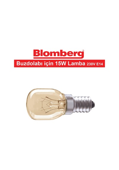 Blomberg Uyumlu Buzdolabı İçin Lamba Ampul Işık 15W 230V E14