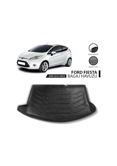 Ford Fıesta 2009-2016 Hb 3D Bagaj Havuzu