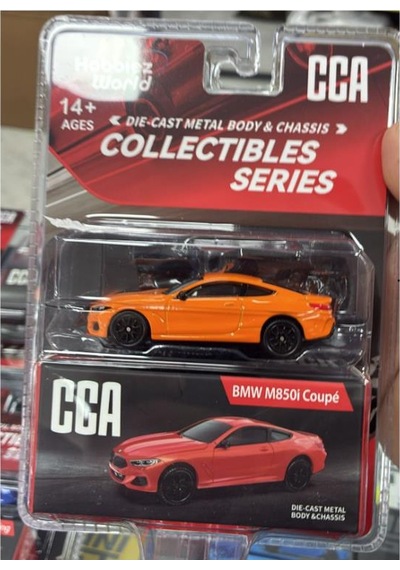 Cca Collectibles Series Bmw M850i Coupe Turuncu 1/64 Model Araba
