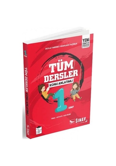 Sınav 1. Sınıf Tüm Dersler Konu Anlatımı -  Sınav Dergisi Yayınları