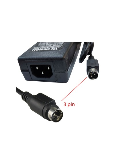 Ac-dc 24v 3a 3 Pin Yazıcı Adaptörü 24 Volt 3 Amper 3 Pinli Adaptör