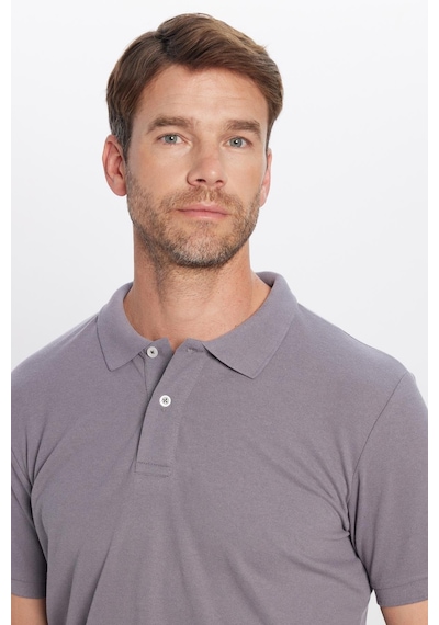 Tudors Erkek Slim Fit Dar Kesim Pamuklu Yumuşak Dokulu Serin Tutan Kumaş Düz Pike Polo Yaka Tişört-31687 Gri Tudors Erkek Slim Fit Dar Kesim Pamuklu Yumuşak Dokulu Serin Tutan Kumaş Düz Pike Polo Yaka Tişört-31687 Gri