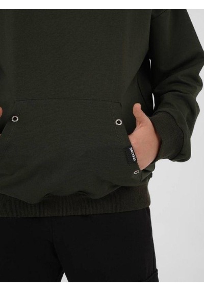 Zekids Çocuk Çıtçıt Detaylı Kapüşonlu Pamuklu Sweatshirt-14837 Haki Zekids Çocuk Çıtçıt Detaylı Kapüşonlu Pamuklu Sweatshirt-14837 Haki