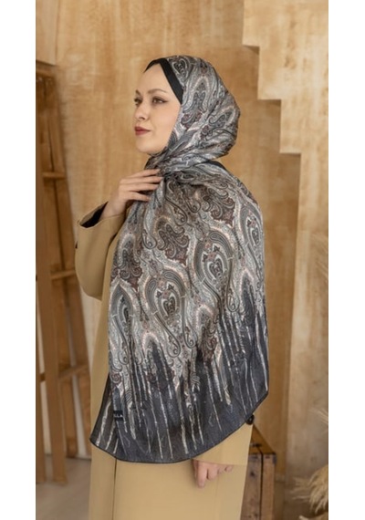 Locella 75 X 180 - İdol İpek Şal-5014-04933 - 75 X 180 / Siyah Siyah