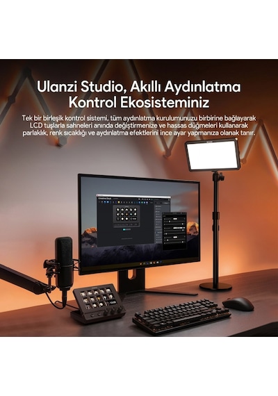 Ulanzi D200x All İn One Creative Deck Video Düzenleme Kontrol Paneli - A045