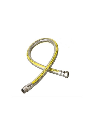 Doğalgaz Flexi 50 Cm Ocak Soba Fırın Bağlantı Hortumu