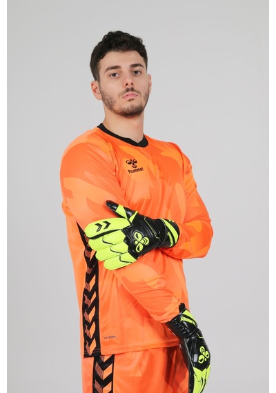 Hummel Elegance Profesyonel Kaleci Forması Neon Turuncu