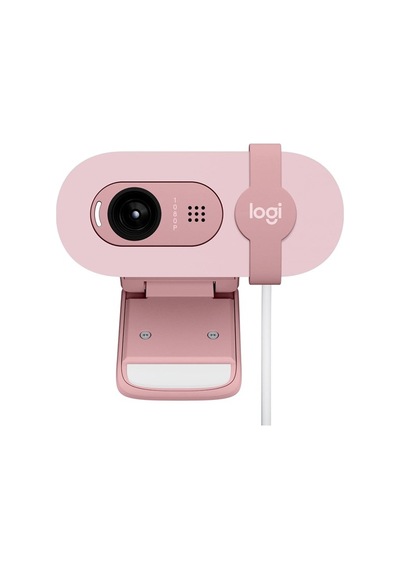 Logitech Brio 100 Webcam Pembe Full Hd 960-001623