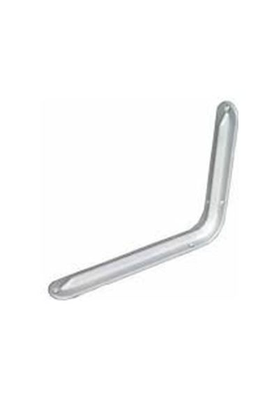 Raf Altı Demiri Dübel Ve Vidaları Ile Raf Ayağı 24 Cm X 29 Cm-5 Adet