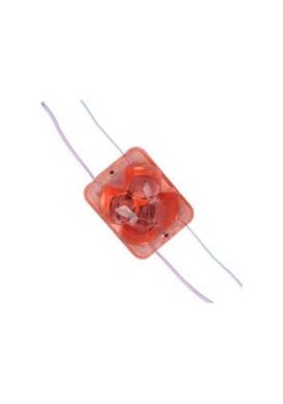 12v 2w Kırmızı Tekli Yonca Modül Led 20 Adet