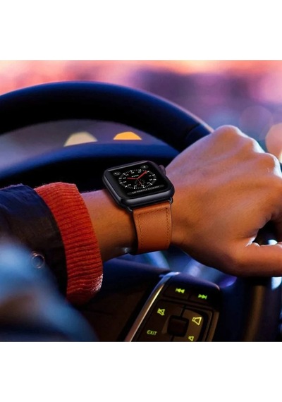 Mey İthalat Watch 38mm Kr415 Luaz Deri Kordon - Turuncu Diğer