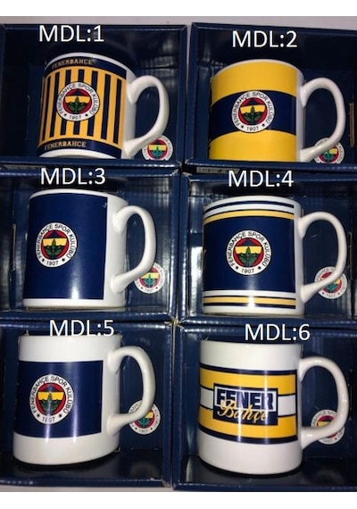 Mgm Porselen Lisanslı Taraftar Kupa Bardak Fenerbahçe
