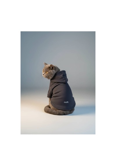 Kapüşonlu Kedi Köpek Kıyafeti Sweatshirt Hoodie Evcil Hayvan Giysisi