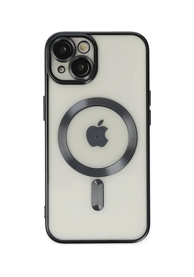 Apple İphone 14 Kılıf Kross Magneticsafe Kapak - Siyah Çok Renkli