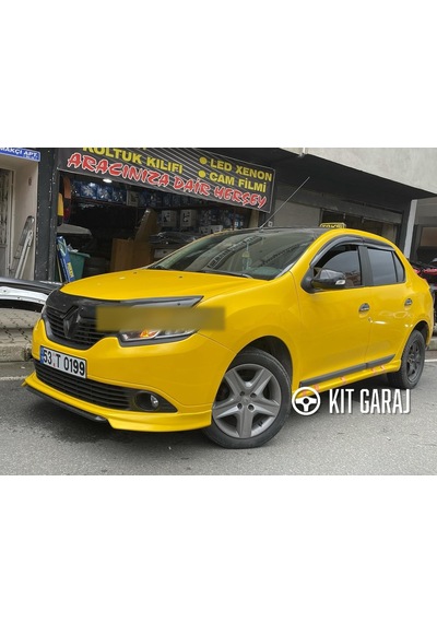 Kit Garaj Renault Symbol 2013-2016 Ön Ek Plastik Boyasız
