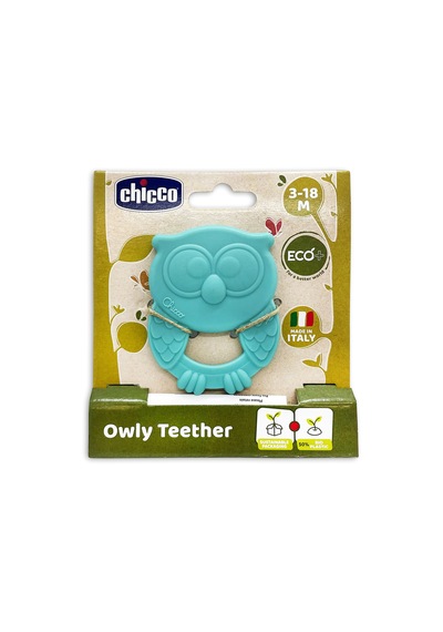 Chicco Owly Diş Kaşıyıcı 3-18 Ay - Mi Çok Renkli