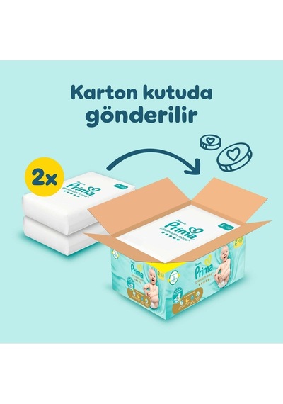 Prima Premium Care Bebek Bezi Beden:2 4-8 Kg Mini 336 Adet Aylık 2 Numara