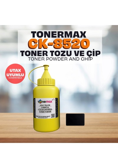 Utax Ck-8520 Toner Tozu Ve Çipi - Sarı / P C2480i / P-c2480i