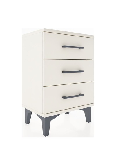 Arges Komodin 3 Çekmeceli 44x30x64 Aytaşı-aytaşı Aytaşı