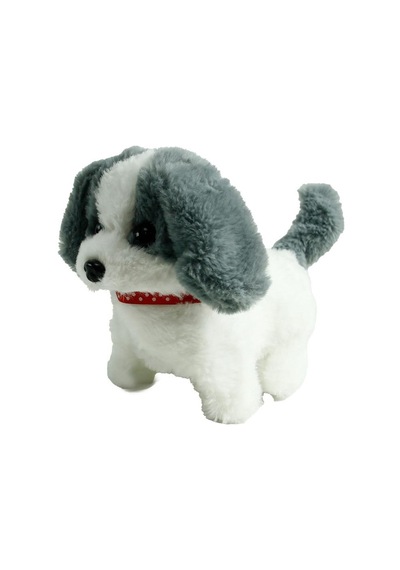 Vrd10642 Peluş Evcil Köpek Sesli Hareketli Çok Renkli