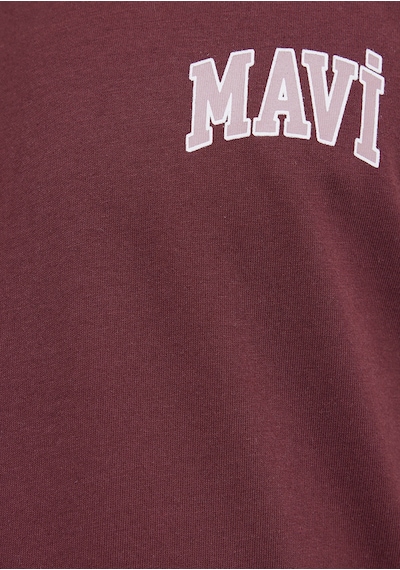 Mavi - Mavi Logo Baskılı Bordo Tişört 0611714-70396