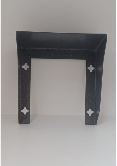 Diafon - Zil Paneli Koruyucu Kapı Zili Metal Yağmurluk Aparatı Antrasit -w:15 X H:15 X D:8 Mm