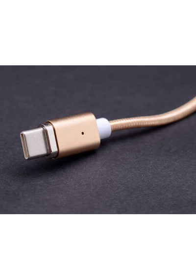 Goocamp Gold Type-c Mıknatıslı Usb Kablo