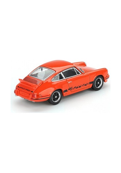 Mini Gt Porsche 911 Carrera Rs 2.7 1/64 Tangerine Siyah Livery Koleksiyon Model Araba 6,5 Cm