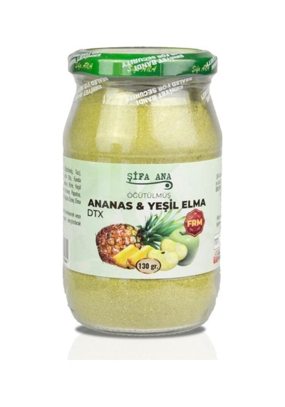 Öğütülmüş Ananas Elma Bitkisel Karışım Toz 130 Gr