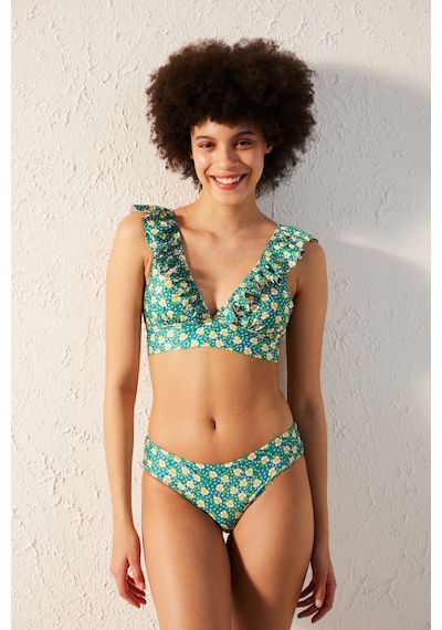 Penti Mandy Fırfırlı Bikini Üstü