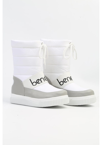 United Colors Of Benetton Benetton Bn-50032 - 3256 Beyaz - Kadın Bot 001