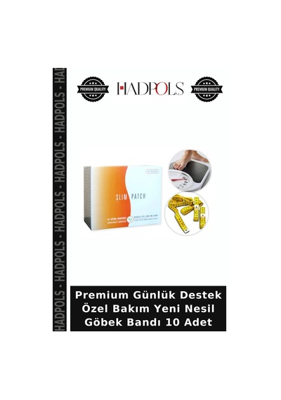 Premium Günlük Destek Özel Bakım Yeni Nesil Göbek Bandı 10 Adet
