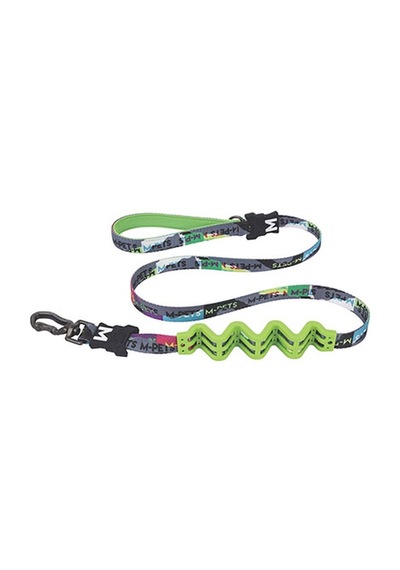 M-pets Urban Style Dna Köpekler İçin Şok Emici Gezdirme Kayışı Medium 2x120 Cm 244-58053.01 Çok Renkli