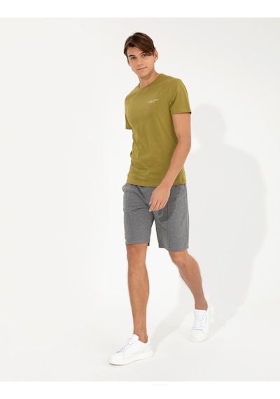 Pierre Cardin Erkek Gri Melanj Örme Şort 50251039-vr086 Gri Melanj Pierre Cardin Erkek Gri Melanj Örme Şort 50251039-vr086 Gri Melanj