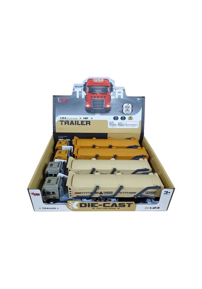 Sesli Işıklı Tanker Tır 3+ Yaş 40 Cm Dev Boy Sürtmeli Oyuncak Araç